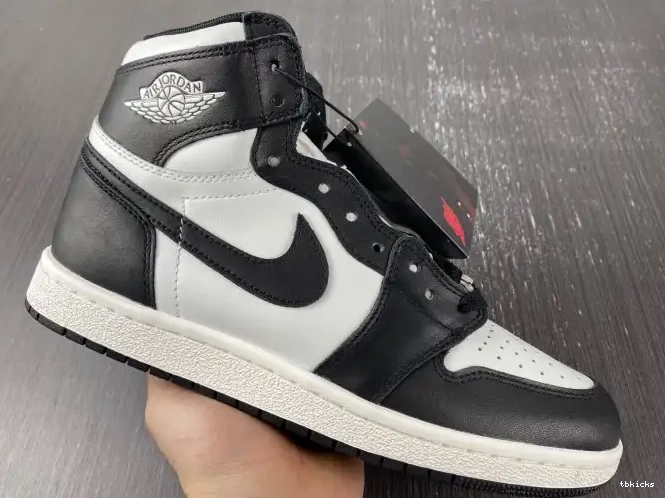 Rep TBK White Jordan 1 Black High Retro 85 BQ4422-001 (2023) 0404
